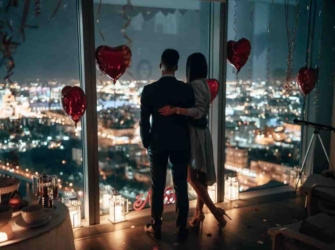 свидание с панорамой на город