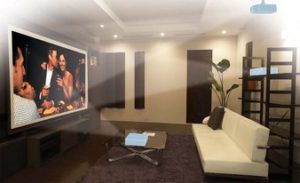 красивые совместные фото на проекторе