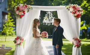 идеальная свадебная арка