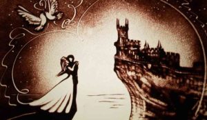 первоклассное песочное шоу «Романтика»